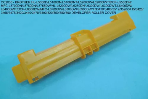 DEVELOPER ROLLER COVER for Brother HL-L5000D/5100/5200/5500/5700/5750/5755/6200/6250/6300/6300/6400/6600/6700/6800/6900/TN3430/3480/3512/3520/3415/3425/3465/3475/3420/3440/3470/3490/820/850/880/890 10pcs - COMPATIBLE PRODUCT