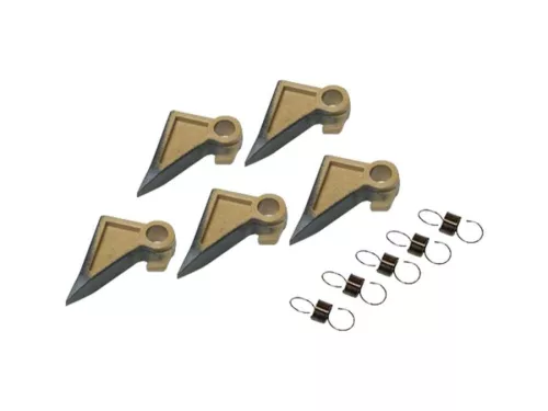 Upper picker finger for use in Minolta Bizhub 200/250/350/222/282/362/223/283/363/428/266/306; 7728/7828; Di2510/3510 (4030-5716-02/4040-5755-01) (with spring) (5pcs) - COMPATIBLE PRODUCT