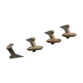   Upper picker finger for use in FS1110/1120D/1320D/1370DN/2100D/2100DN/4100DN/4200DN/4300DN; ECOSYS M3040dn/3040idn/3540dn/3550idn/3560idn; TASKalfa 1800/1801/2200/2201/2010/2011/2210/2211 (2A820360/ 2A820530) (4pcs) - COMPATIBLE PRODUCT