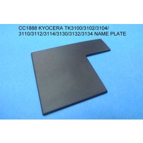   Kyocera name plate TK3100/3102/3104/3110/3112/3114/3130/3132/3134 100pcs - COMPATIBLE PRODUCT