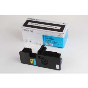   Toner INTEGRAL for use in Kyocera-Mita TK5230C Ecosys M5521cdn, M5521cdw, P5021cdn, P5021cdw 2.2k (With Chip) - COMPATIBLE PRODUCT