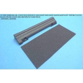   BLACK DRUM COVER AND SEPARATE FOAM PIECE for SAMSUNG ML-2160/2165/2165W/SCX-3400/3400F/3405/3405F/3405W/3405FW/SF-<wbr> 760P/MLT-D101S/111S 10pcs - COMPATIBLE PRODUCT