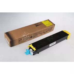   Toner for use in Sharp MXC38GTY Yellow MXC310/MXC311/MXC312/MXC380/MXC381/MXC400P/MXC401/MXC402SC (1x195g) - COMPATIBLE PRODUCT