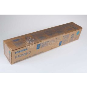   TONER TOSHIBA (6AJ00000113), T-FC50EC, e-STUDIO2555C/3055C/3555C/4555C/5055C, cyan, 33,6k