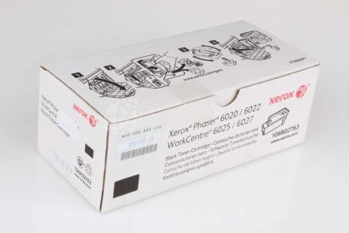 Toner Xerox 106R02763 black 2k Phaser 6020/WC 6025